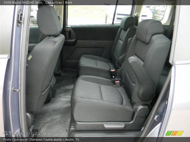 Galaxy Gray / Black 2008 Mazda MAZDA5 Sport