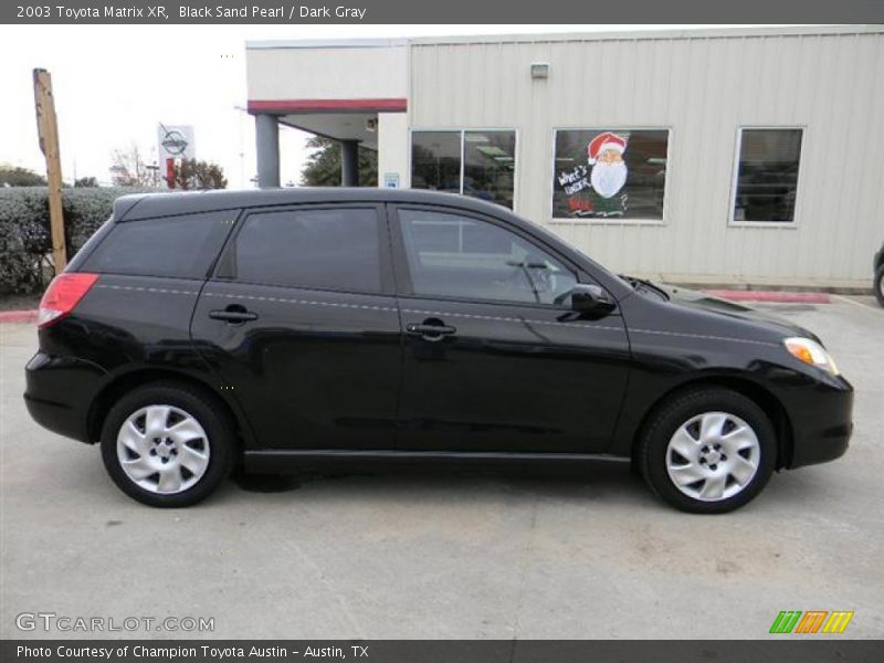 Black Sand Pearl / Dark Gray 2003 Toyota Matrix XR