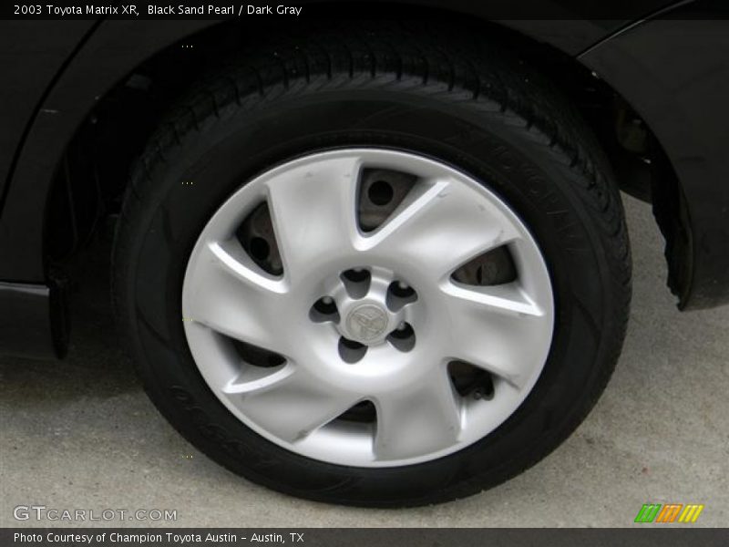 Black Sand Pearl / Dark Gray 2003 Toyota Matrix XR