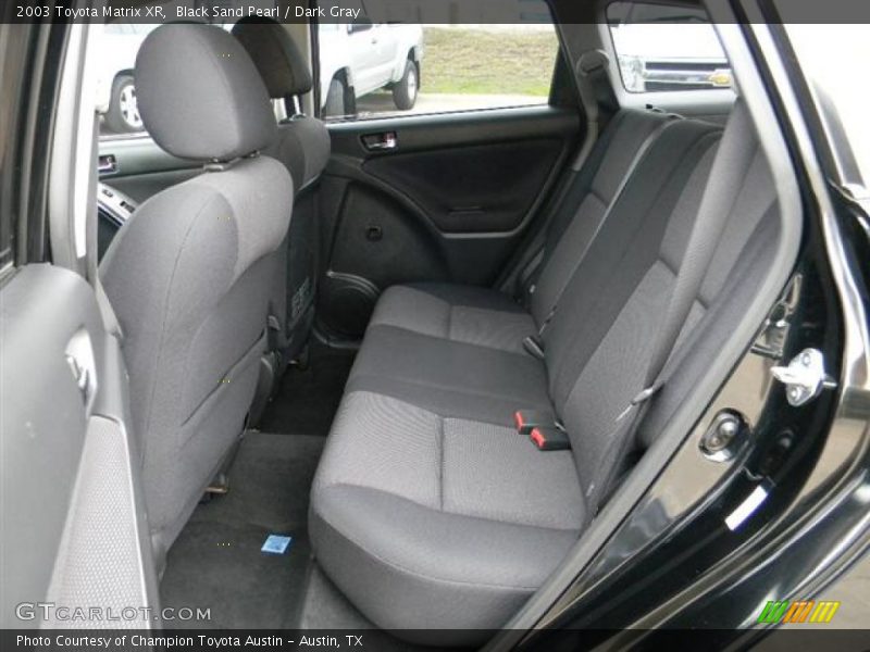 Black Sand Pearl / Dark Gray 2003 Toyota Matrix XR