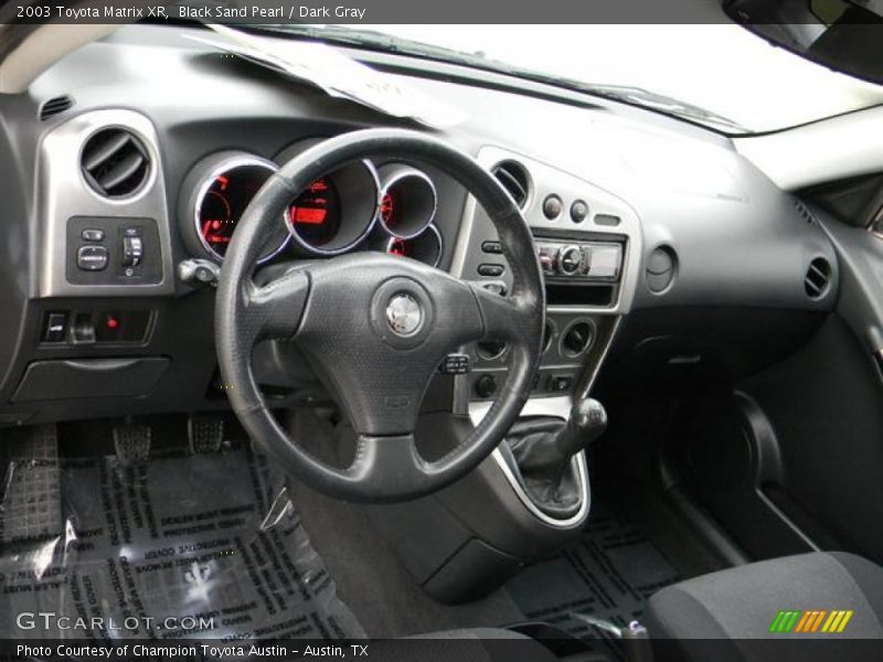 Black Sand Pearl / Dark Gray 2003 Toyota Matrix XR