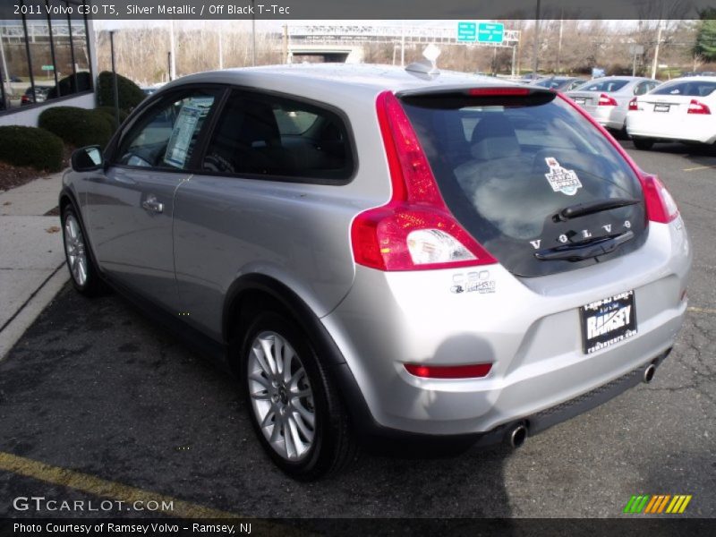 Silver Metallic / Off Black T-Tec 2011 Volvo C30 T5