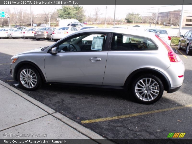 Silver Metallic / Off Black T-Tec 2011 Volvo C30 T5
