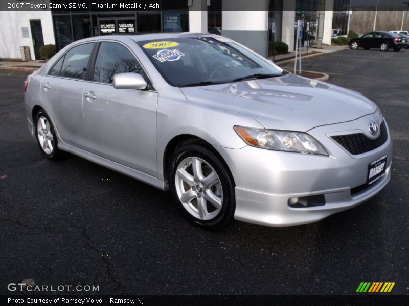 Titanium Metallic / Ash 2007 Toyota Camry SE V6