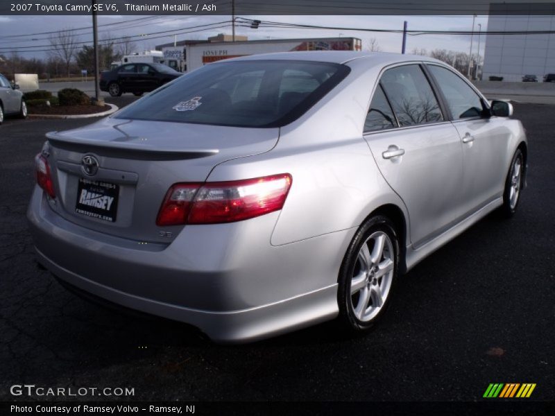 Titanium Metallic / Ash 2007 Toyota Camry SE V6