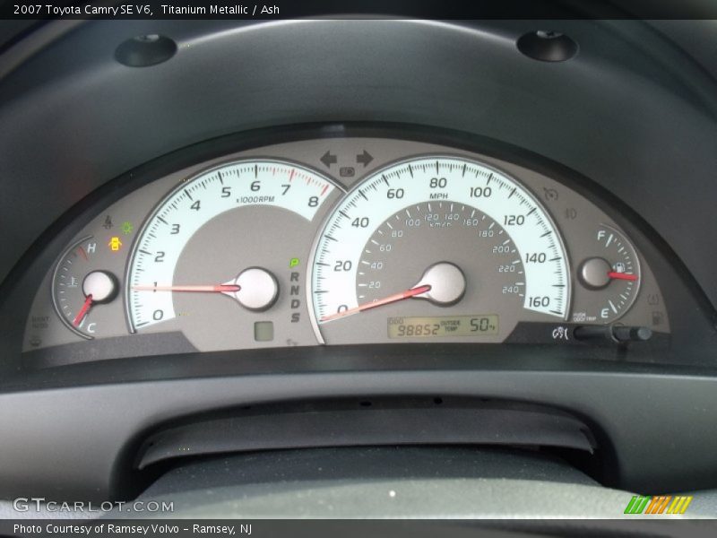 Titanium Metallic / Ash 2007 Toyota Camry SE V6