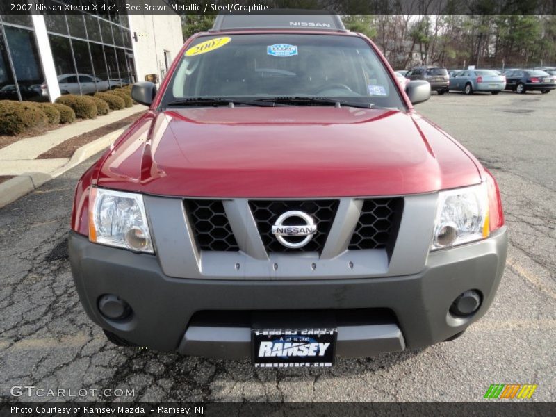 Red Brawn Metallic / Steel/Graphite 2007 Nissan Xterra X 4x4