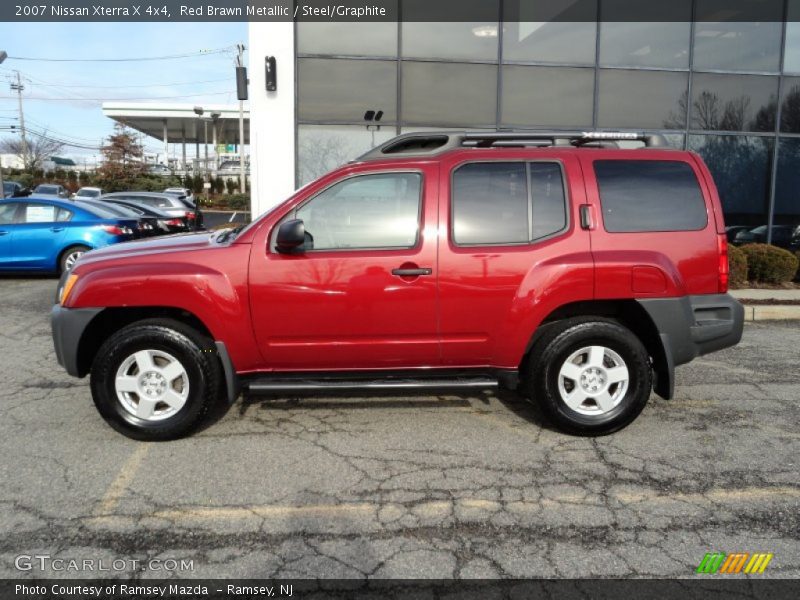 Red Brawn Metallic / Steel/Graphite 2007 Nissan Xterra X 4x4