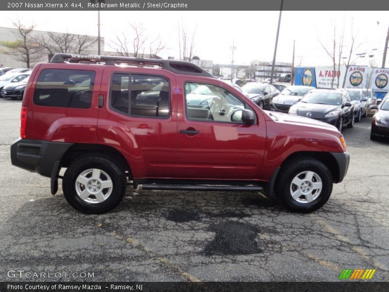 Red Brawn Metallic / Steel/Graphite 2007 Nissan Xterra X 4x4