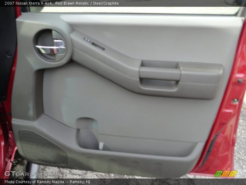 Red Brawn Metallic / Steel/Graphite 2007 Nissan Xterra X 4x4