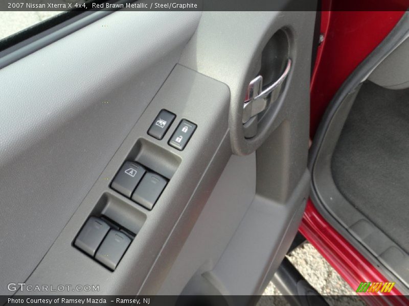 Red Brawn Metallic / Steel/Graphite 2007 Nissan Xterra X 4x4