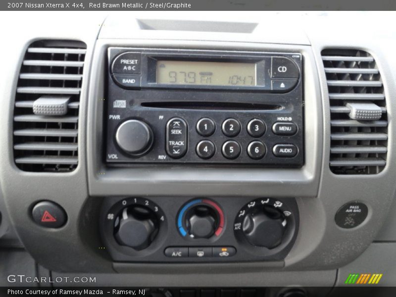 Controls of 2007 Xterra X 4x4