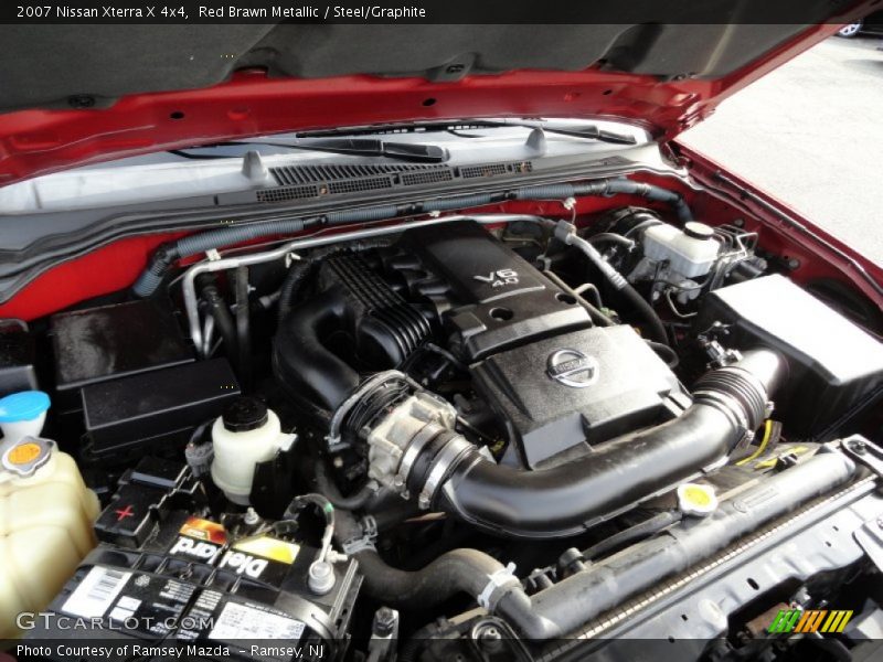  2007 Xterra X 4x4 Engine - 4.0 Liter DOHC 24-Valve VVT V6
