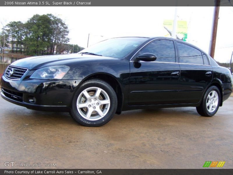 Super Black / Charcoal 2006 Nissan Altima 3.5 SL