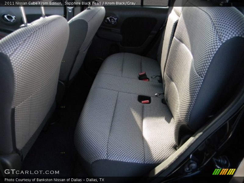 Sapphire Black Pearl / Krom Black/Gray 2011 Nissan Cube Krom Edition