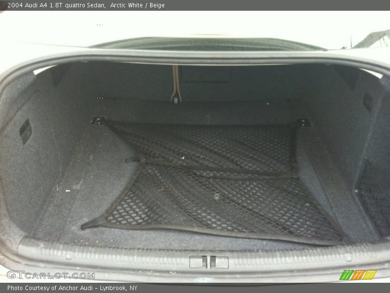 Arctic White / Beige 2004 Audi A4 1.8T quattro Sedan