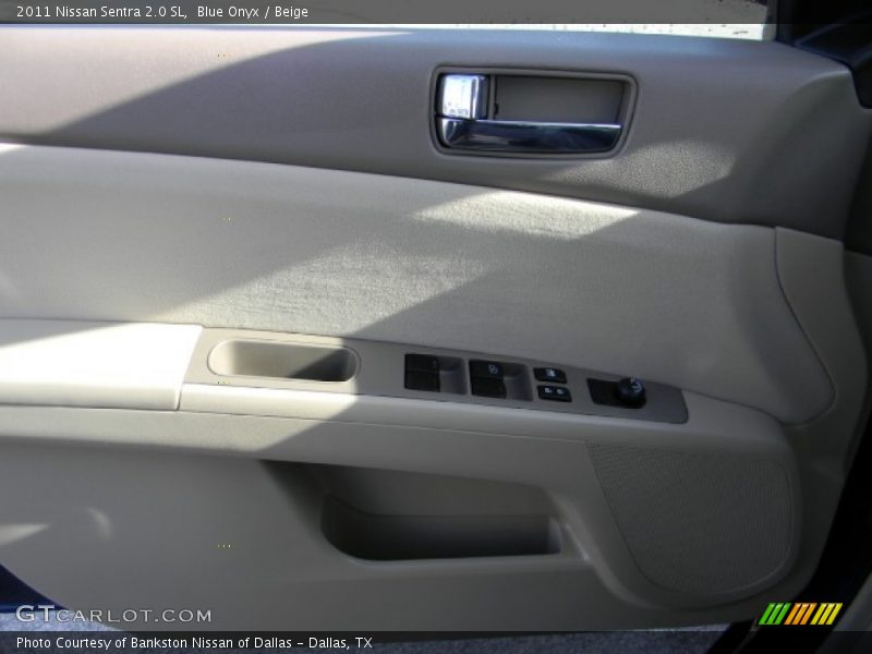 Blue Onyx / Beige 2011 Nissan Sentra 2.0 SL