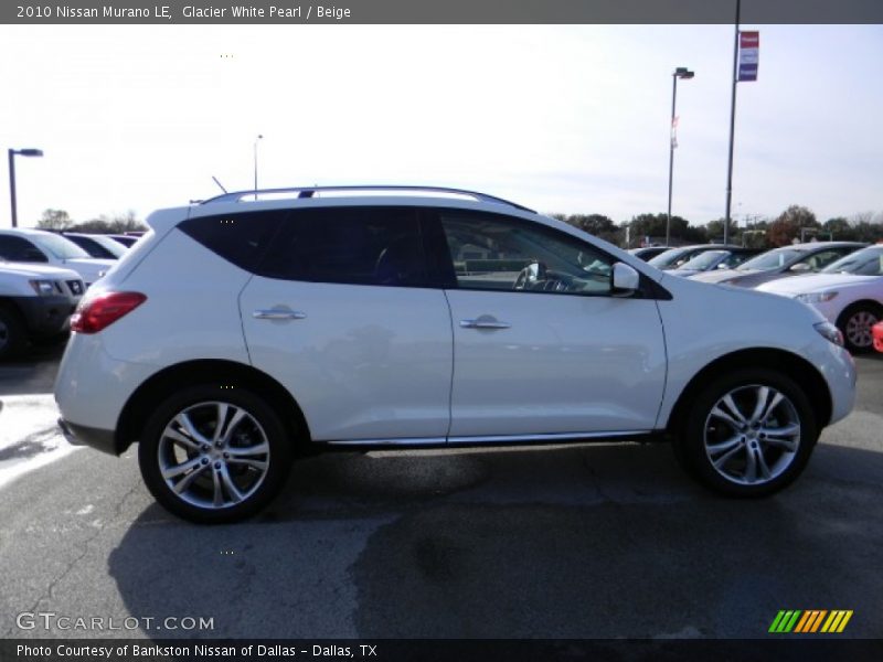 Glacier White Pearl / Beige 2010 Nissan Murano LE