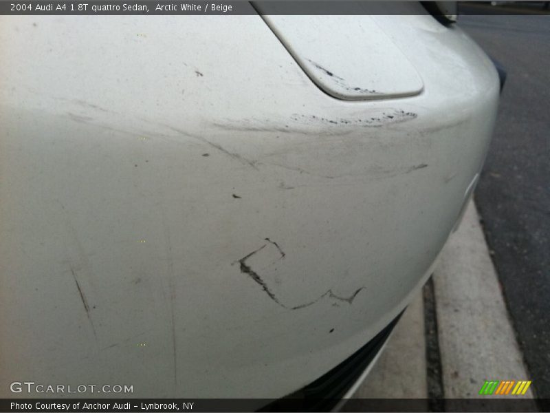 Arctic White / Beige 2004 Audi A4 1.8T quattro Sedan