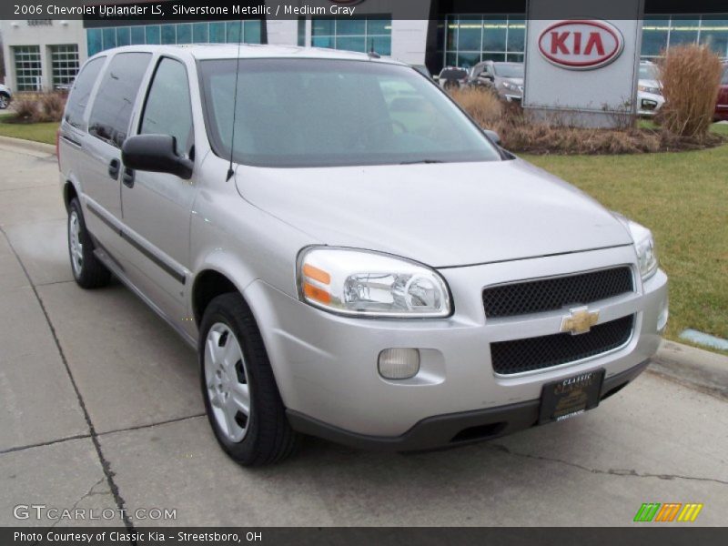 Silverstone Metallic / Medium Gray 2006 Chevrolet Uplander LS
