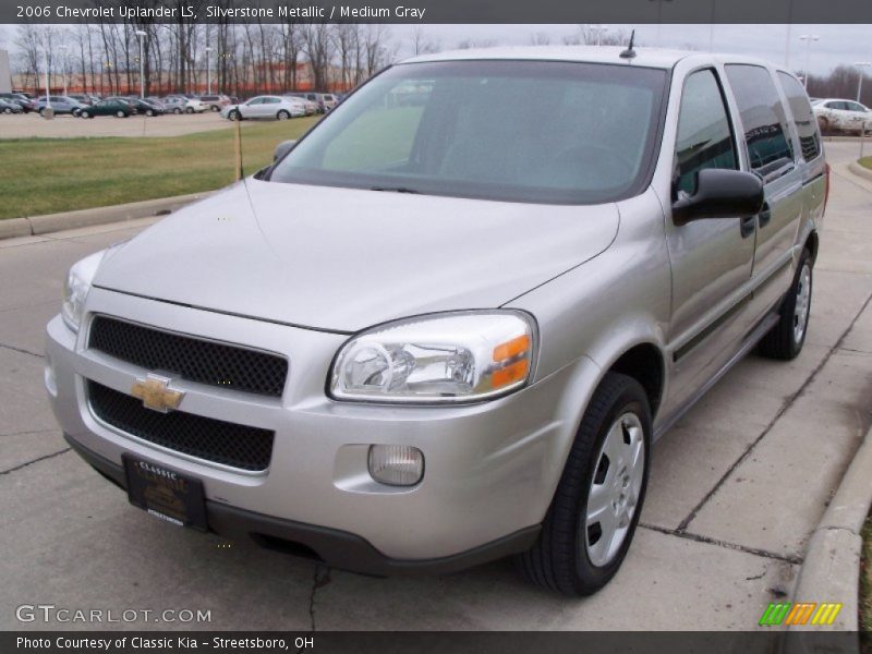 Silverstone Metallic / Medium Gray 2006 Chevrolet Uplander LS
