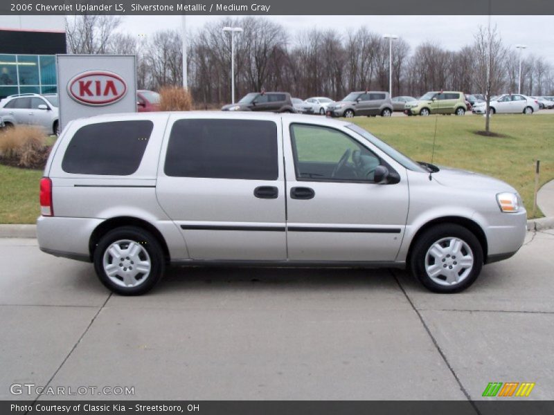 Silverstone Metallic / Medium Gray 2006 Chevrolet Uplander LS