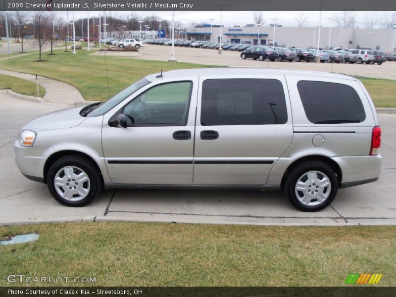 Silverstone Metallic / Medium Gray 2006 Chevrolet Uplander LS