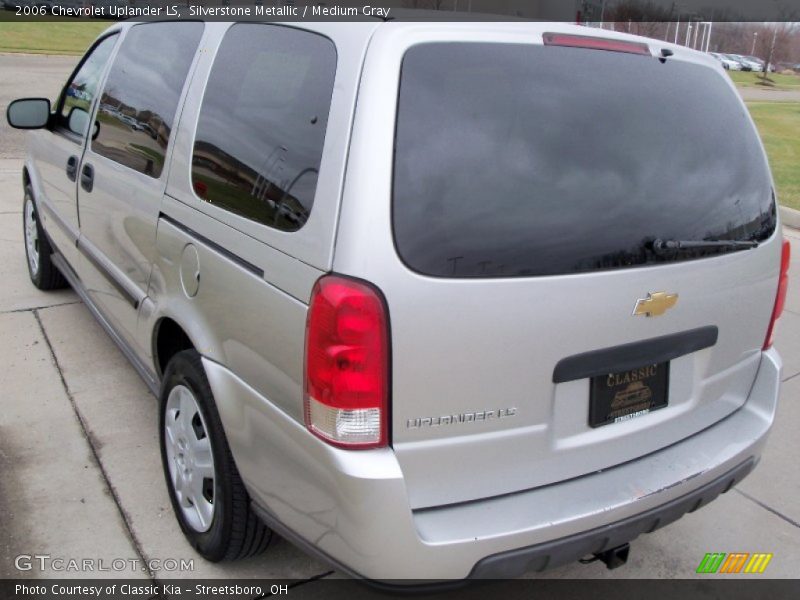 Silverstone Metallic / Medium Gray 2006 Chevrolet Uplander LS