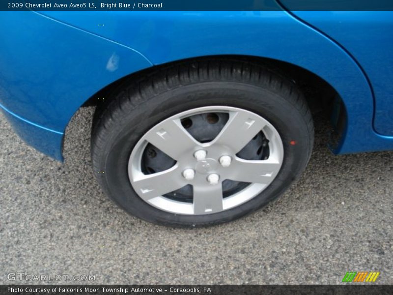 Bright Blue / Charcoal 2009 Chevrolet Aveo Aveo5 LS