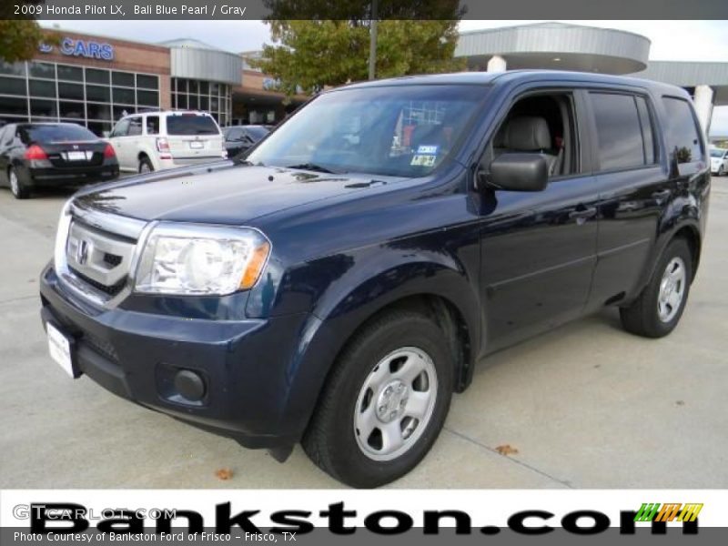 Bali Blue Pearl / Gray 2009 Honda Pilot LX