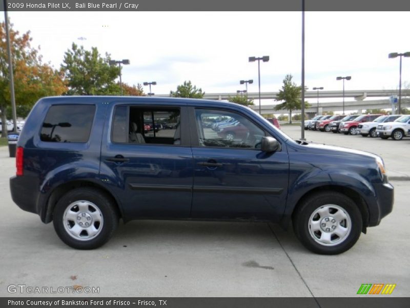 Bali Blue Pearl / Gray 2009 Honda Pilot LX