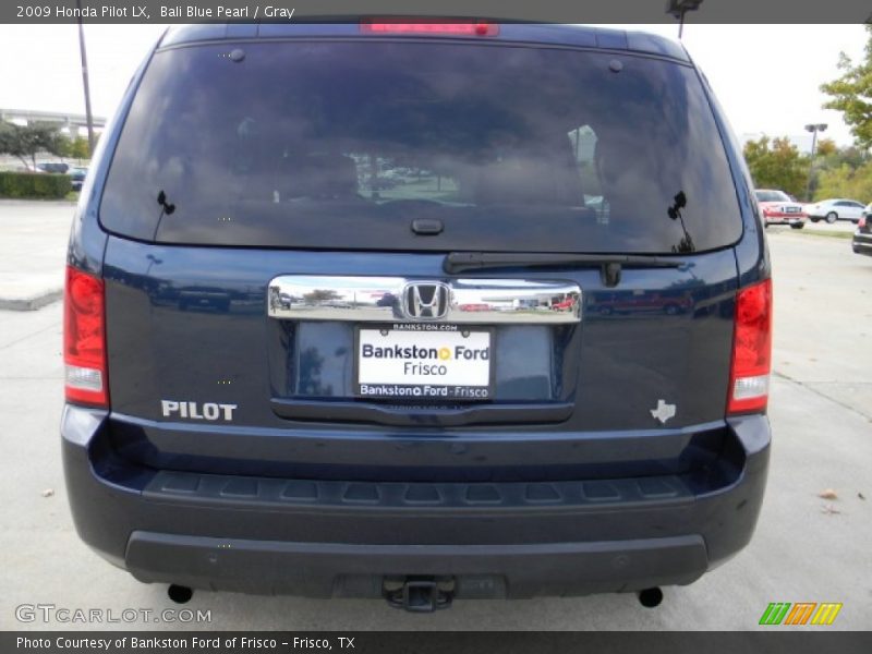 Bali Blue Pearl / Gray 2009 Honda Pilot LX