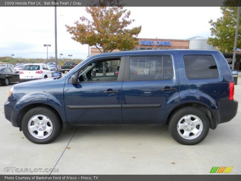 Bali Blue Pearl / Gray 2009 Honda Pilot LX