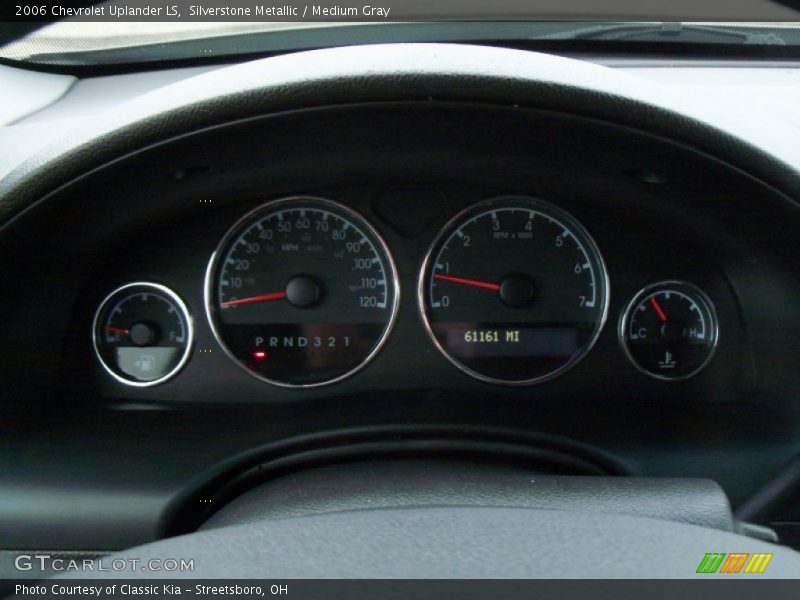 Silverstone Metallic / Medium Gray 2006 Chevrolet Uplander LS