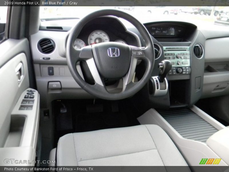 Bali Blue Pearl / Gray 2009 Honda Pilot LX