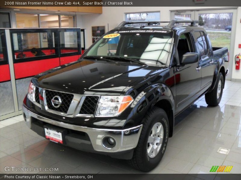 Super Black / Charcoal Black 2008 Nissan Frontier Nismo Crew Cab 4x4