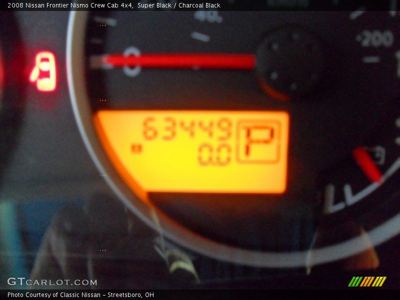 Super Black / Charcoal Black 2008 Nissan Frontier Nismo Crew Cab 4x4