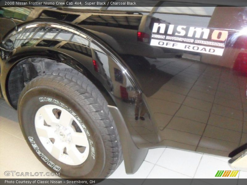 Super Black / Charcoal Black 2008 Nissan Frontier Nismo Crew Cab 4x4