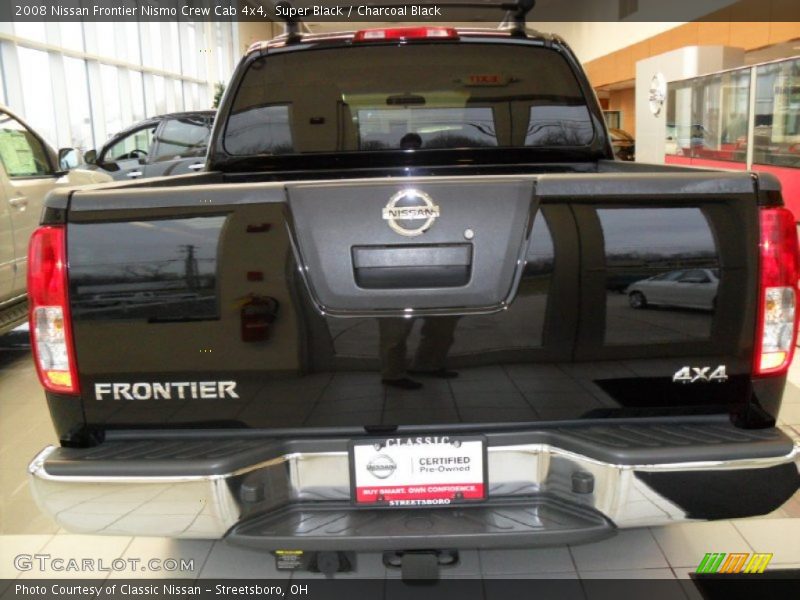 Super Black / Charcoal Black 2008 Nissan Frontier Nismo Crew Cab 4x4