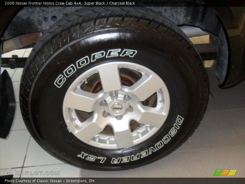 Super Black / Charcoal Black 2008 Nissan Frontier Nismo Crew Cab 4x4
