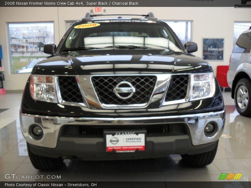Super Black / Charcoal Black 2008 Nissan Frontier Nismo Crew Cab 4x4