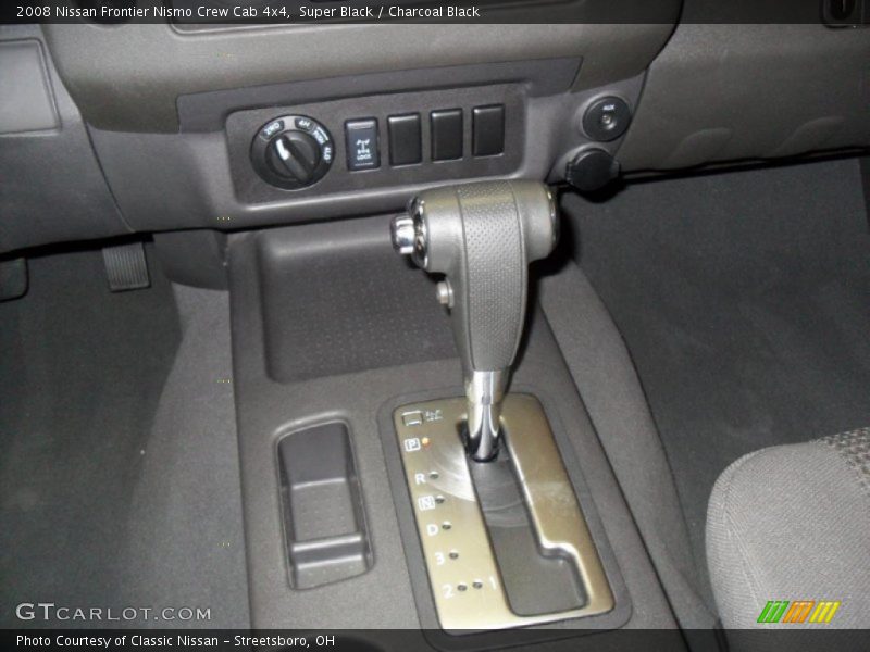 Super Black / Charcoal Black 2008 Nissan Frontier Nismo Crew Cab 4x4