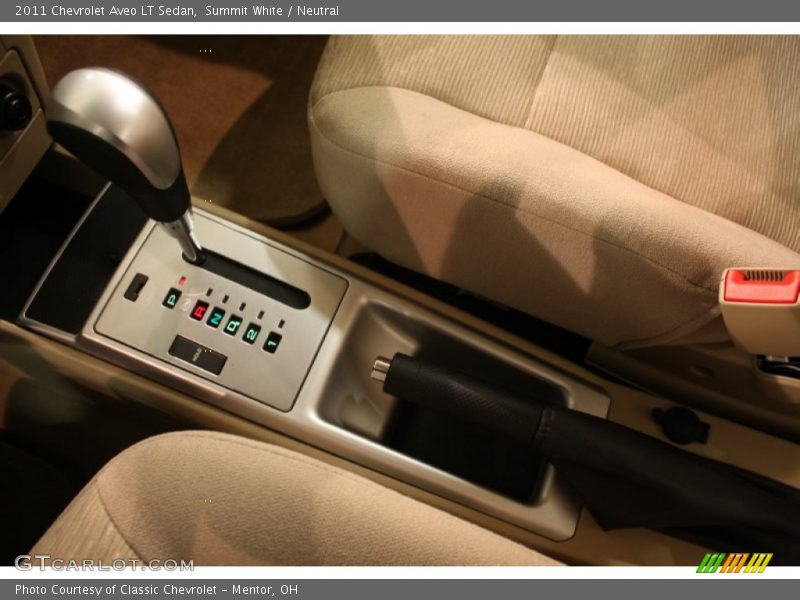 Summit White / Neutral 2011 Chevrolet Aveo LT Sedan