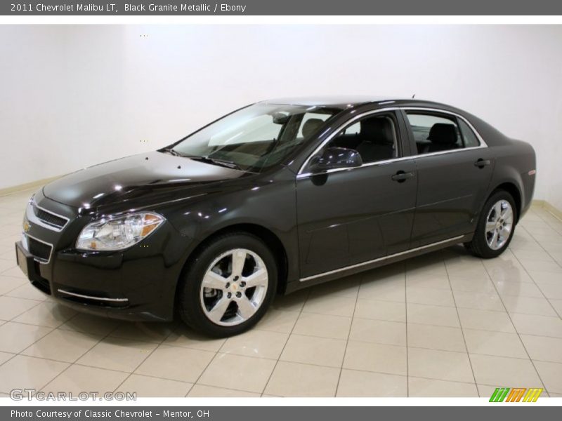 Black Granite Metallic / Ebony 2011 Chevrolet Malibu LT