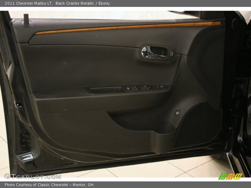 Black Granite Metallic / Ebony 2011 Chevrolet Malibu LT