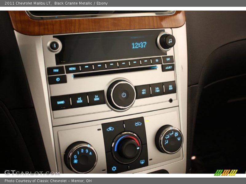 Black Granite Metallic / Ebony 2011 Chevrolet Malibu LT