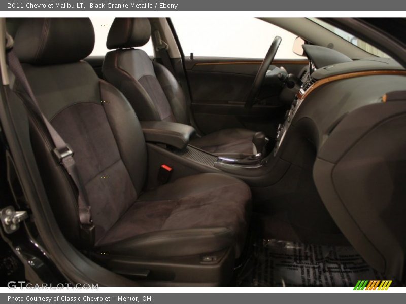 Black Granite Metallic / Ebony 2011 Chevrolet Malibu LT