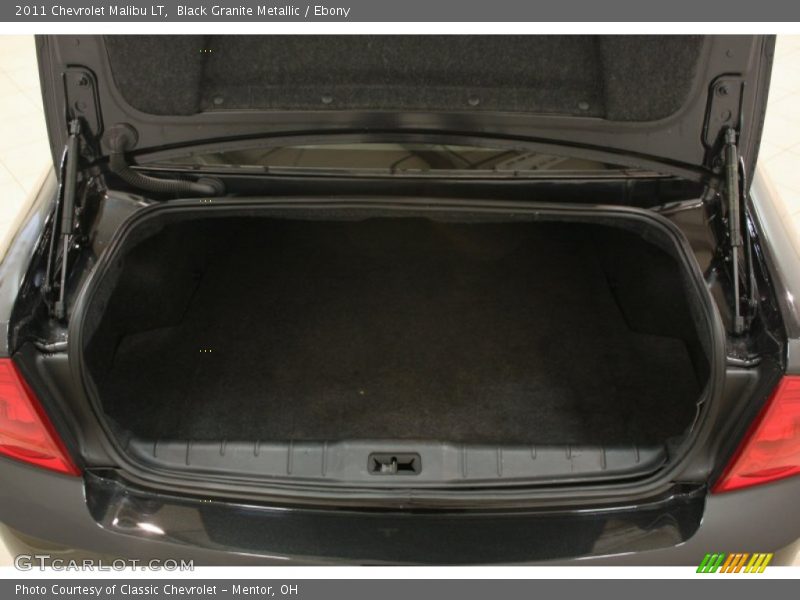 Black Granite Metallic / Ebony 2011 Chevrolet Malibu LT