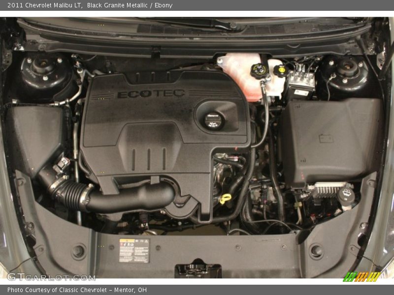 Black Granite Metallic / Ebony 2011 Chevrolet Malibu LT