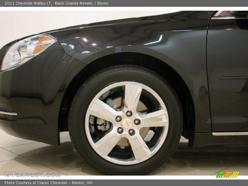 Black Granite Metallic / Ebony 2011 Chevrolet Malibu LT